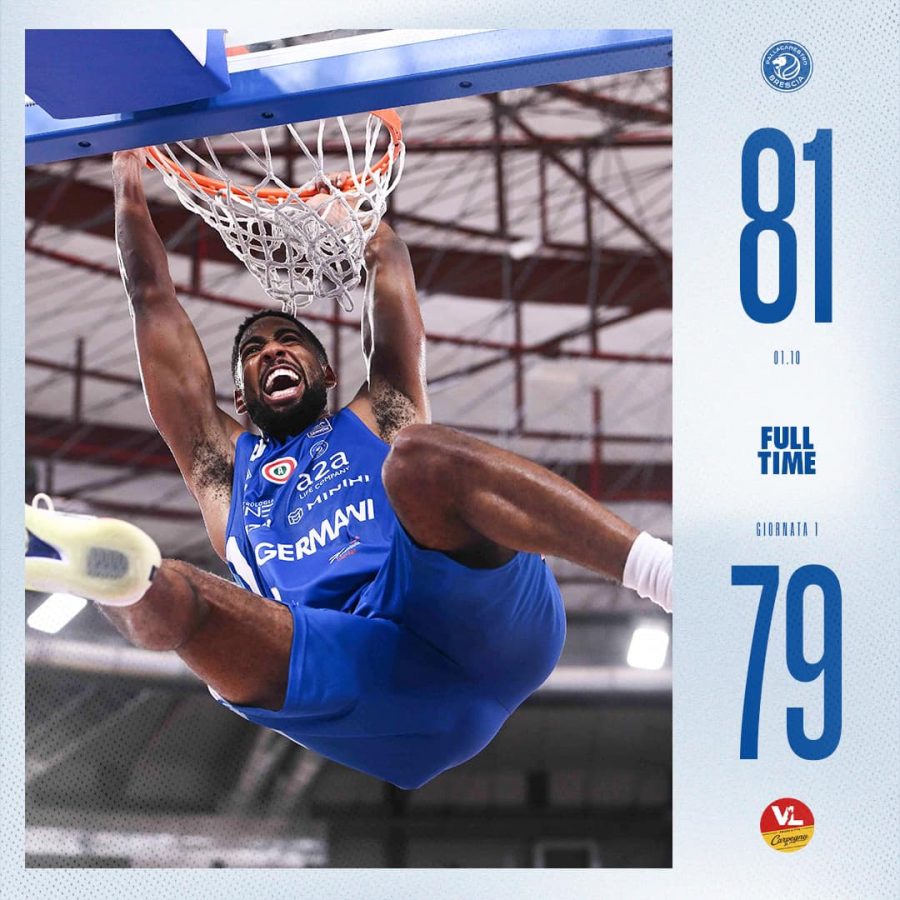 Brescia vs Pesaro LBA 1 andata 2023-24