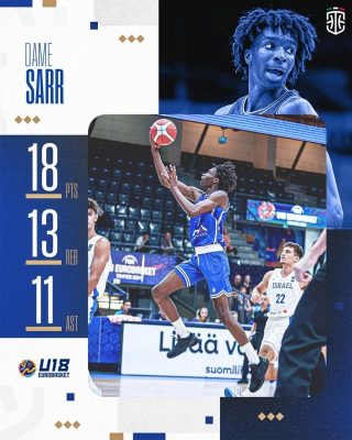 Dame Sarr Italbasket batte Israele U18M (FILEminimizer) 