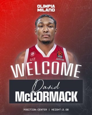 David McCormack Milano 