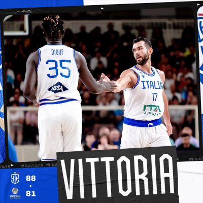 Italbasket vs Nuova Zelanda 