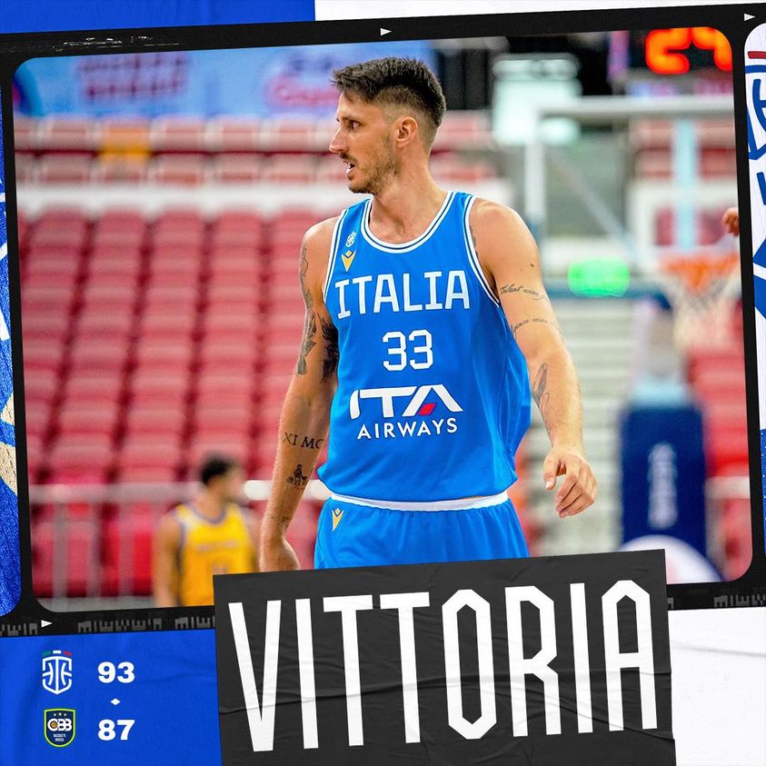 Italbasket vs brasile