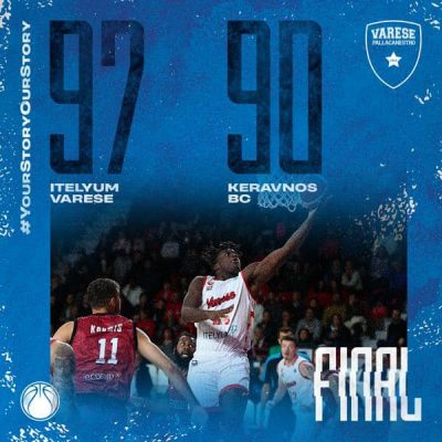 Ytelium Varese vs Keranovs BC 