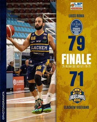 luiss roma vs vigevano A2 girone verde 2023-24 