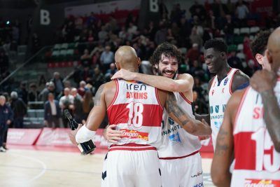 reggio emilia festeggia vs trento 