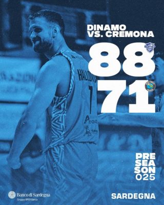 sassari vs cremonprecampionato 