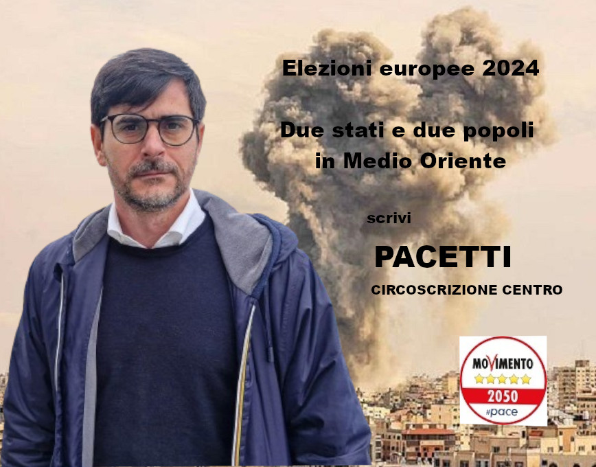 vota PACETTI . elezioni europee 2024