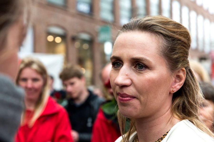 Mette Frederiksen , primo ministro della Danimarca